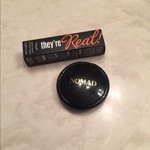 Mascara and highlighter